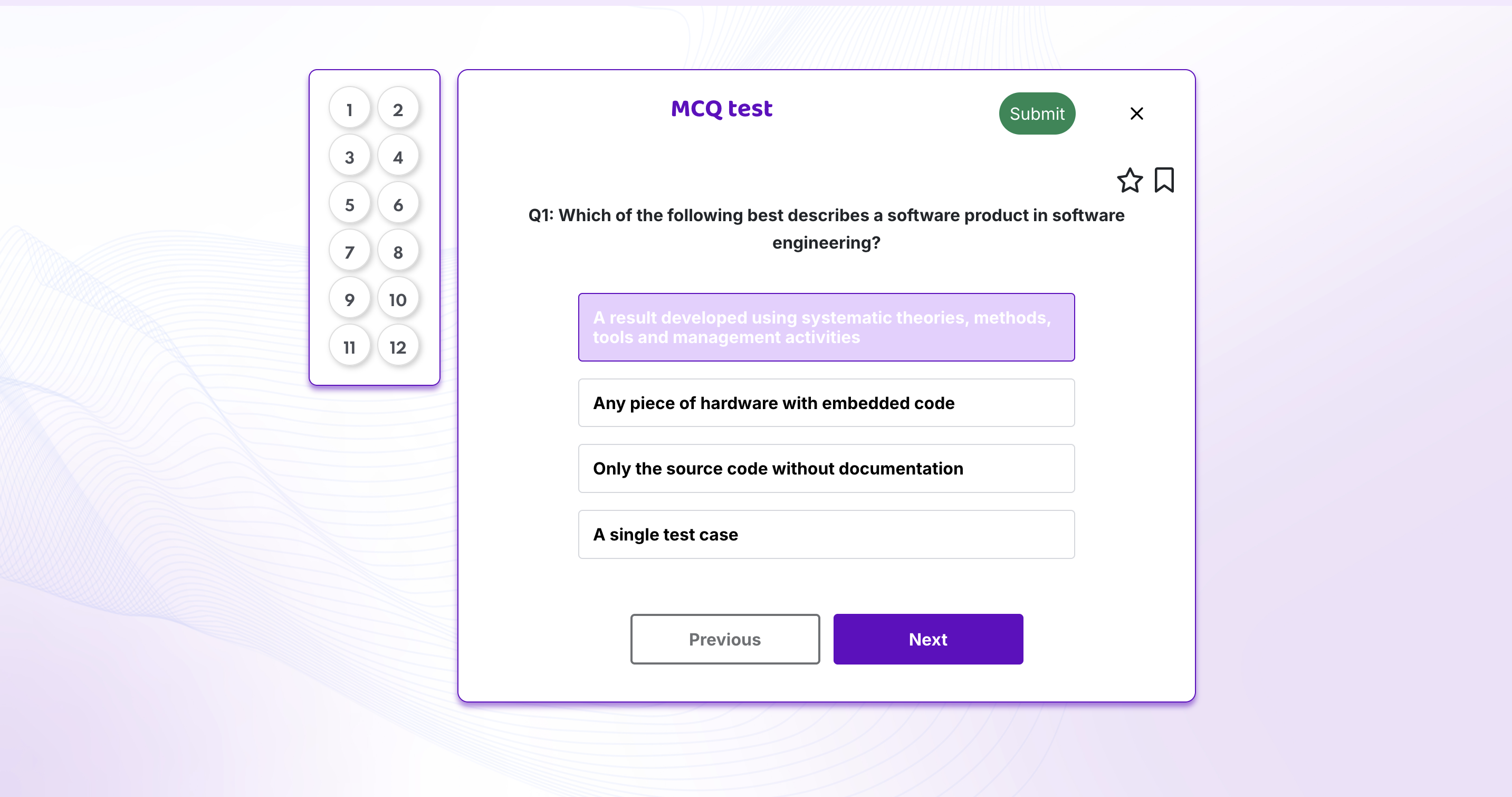 AI learning dashboard screenshot