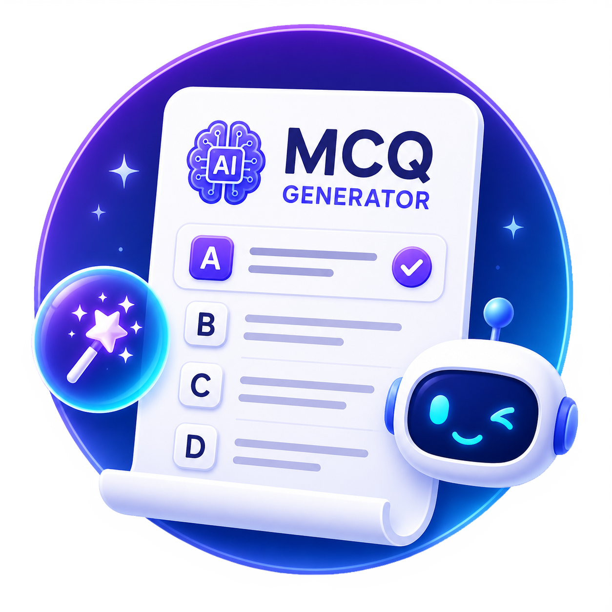 Smart mcq generator